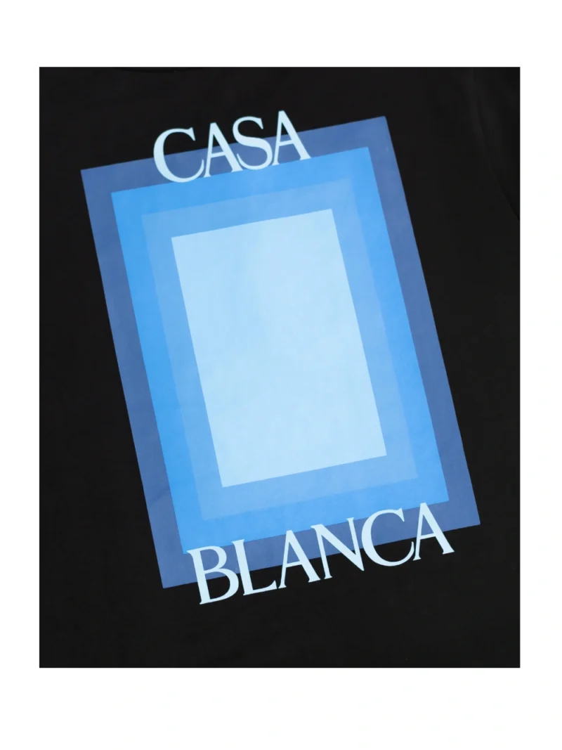 Casablanca Logo Degrade Screen T-Shirt - Image 4