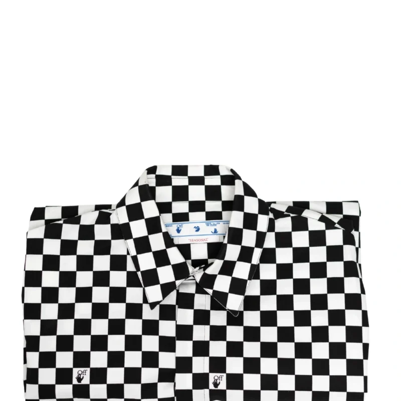 Off-White Check Skate Long sleeve Shirt