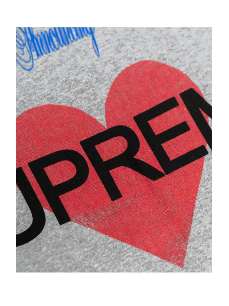 Supreme Announcing Tee Heather Gray - Image 3