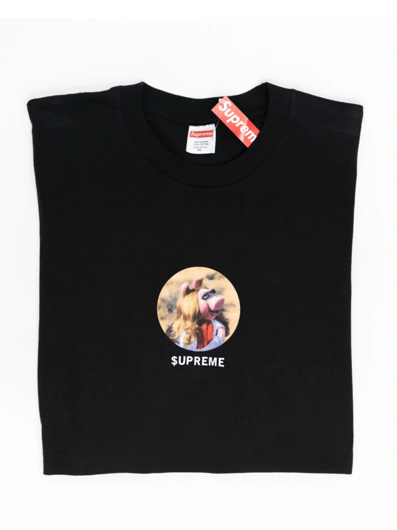Supreme Miss Piggy Tee Black