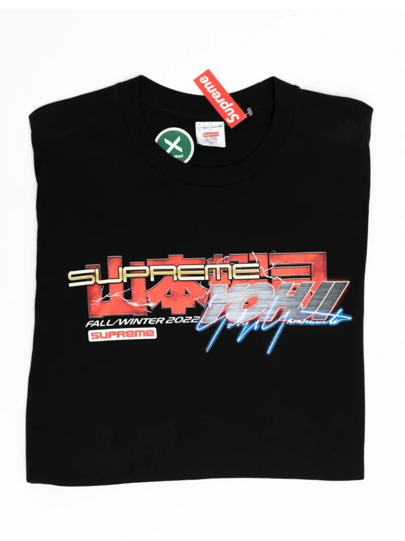 T-Shirt Supreme Yohji Yamamoto TEKKEN Black