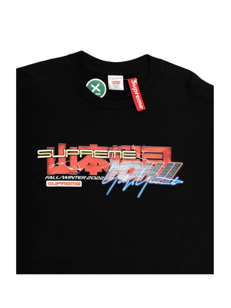 T-Shirt Supreme Yohji Yamamoto TEKKEN Black - Image 2
