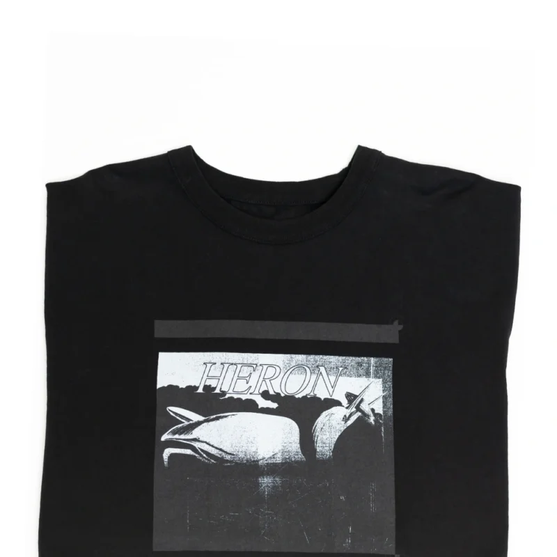 Heron Preston Misprinted Heron S/S Tee Black