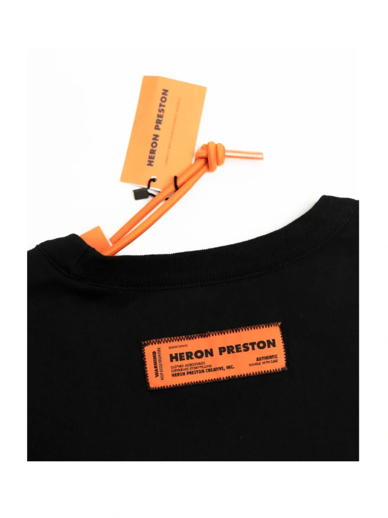 Heron Preston Security logo-print T-shirt - Image 3