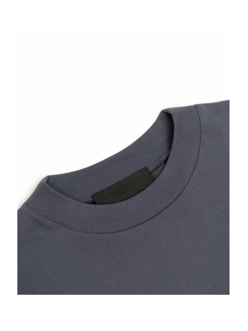 FEAR OF GOD ESSENTIALS Navy Jersey Crewneck T-shirt - Image 3