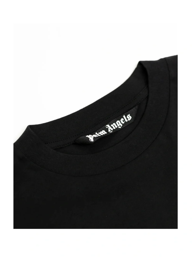 Palm Angels Milano Sprayed Logo T-shirt Black - Image 3