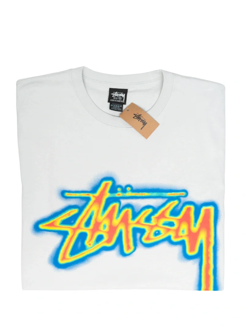 Stussy Thermal Stock Tee White