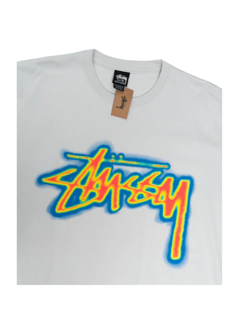Stussy Thermal Stock Tee White - Image 2