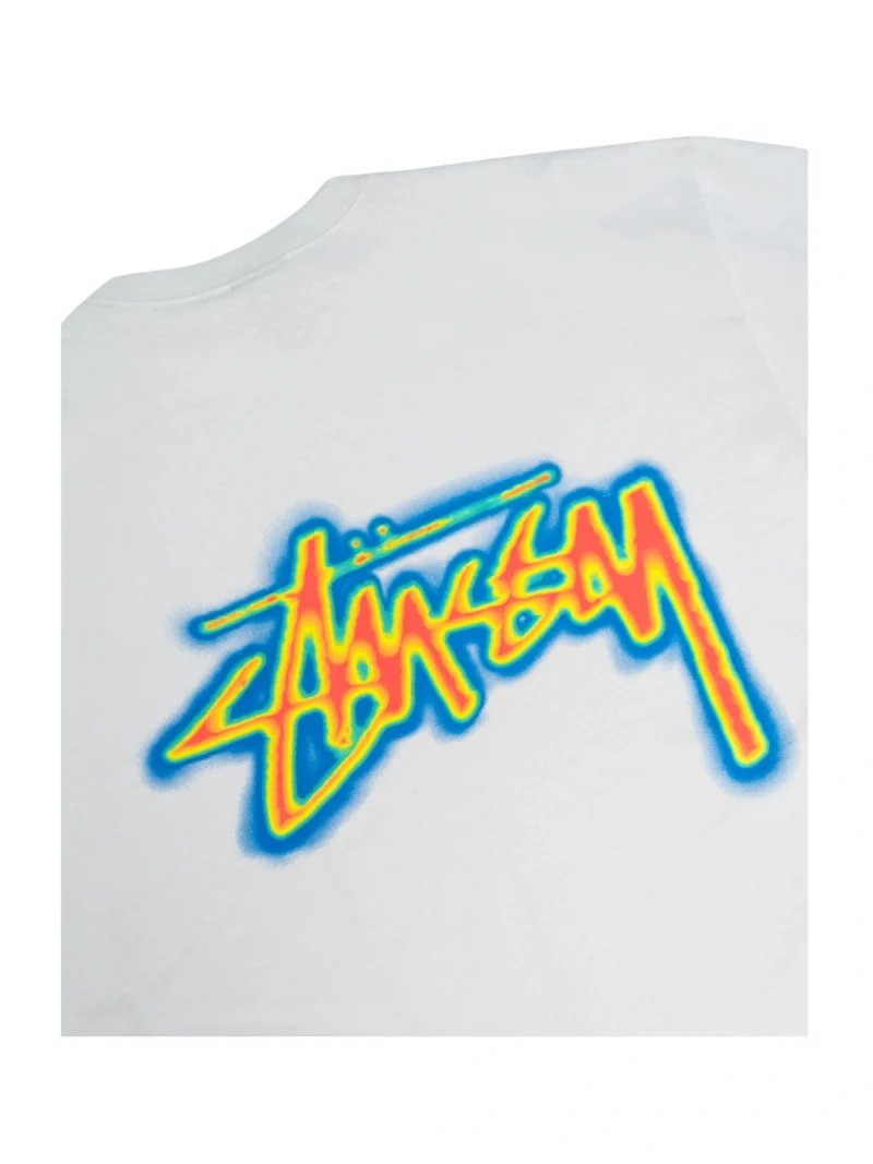 Stussy Thermal Stock Tee White - Image 4