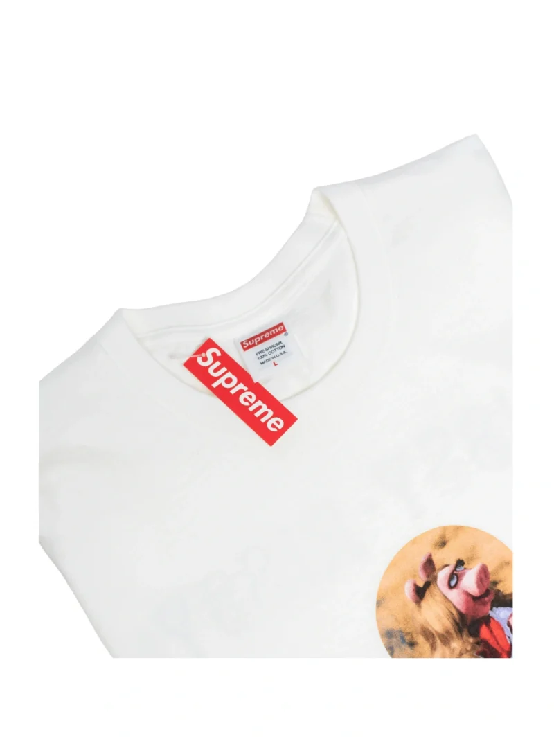 Supreme Miss Piggy Tee White - Image 4