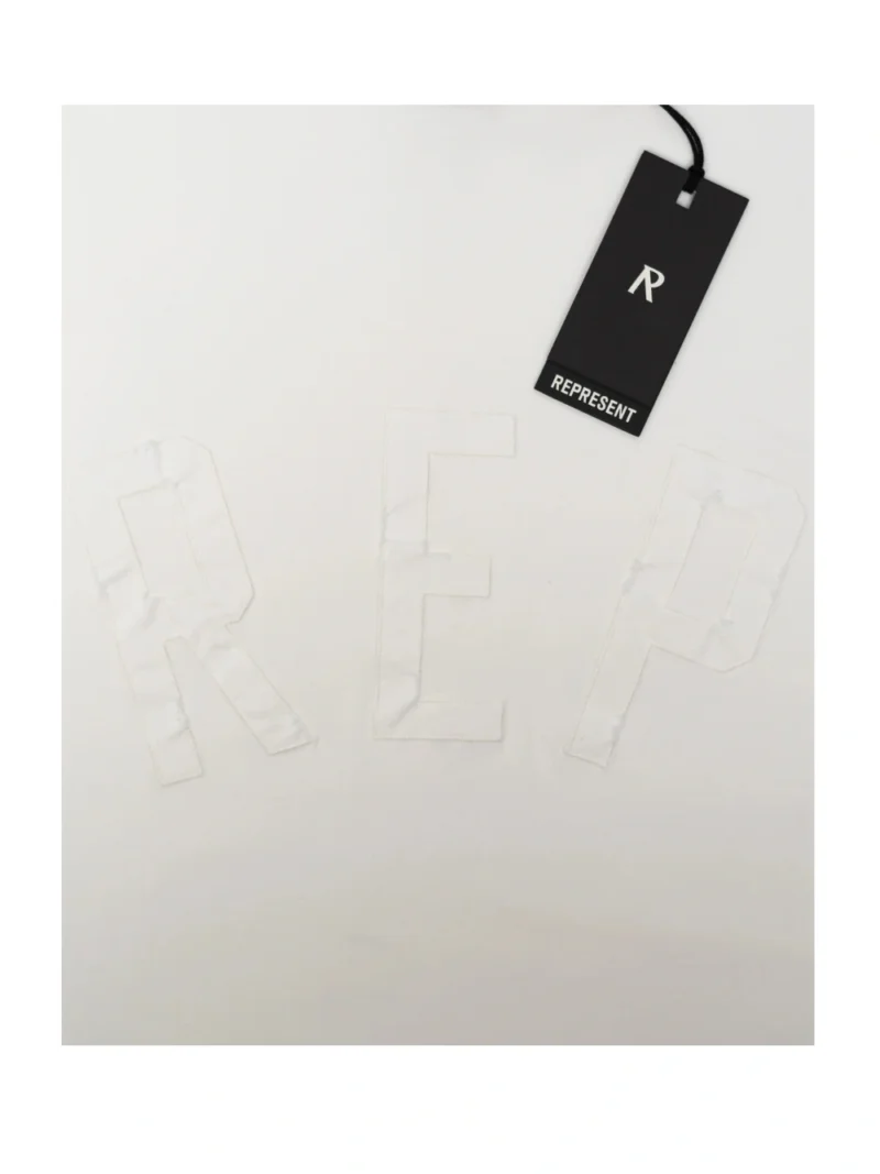 Represent Applique White T-shirt - Image 3