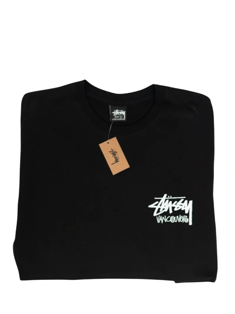 stüssy vancouver tee  Black