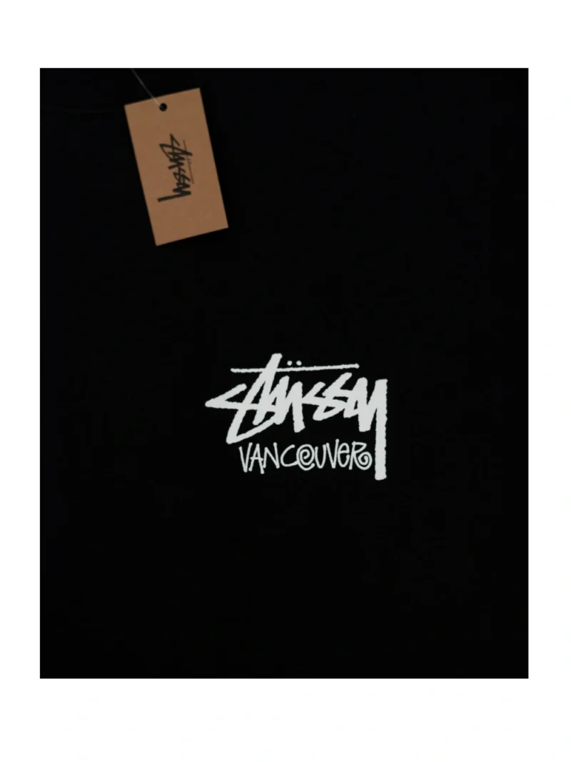 stüssy vancouver tee  Black - Image 4
