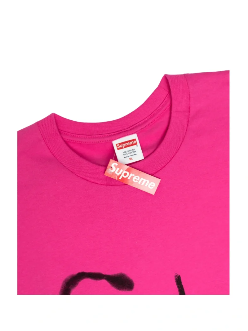 Supreme Painted Tee (SS25) Fuchsia - Image 2