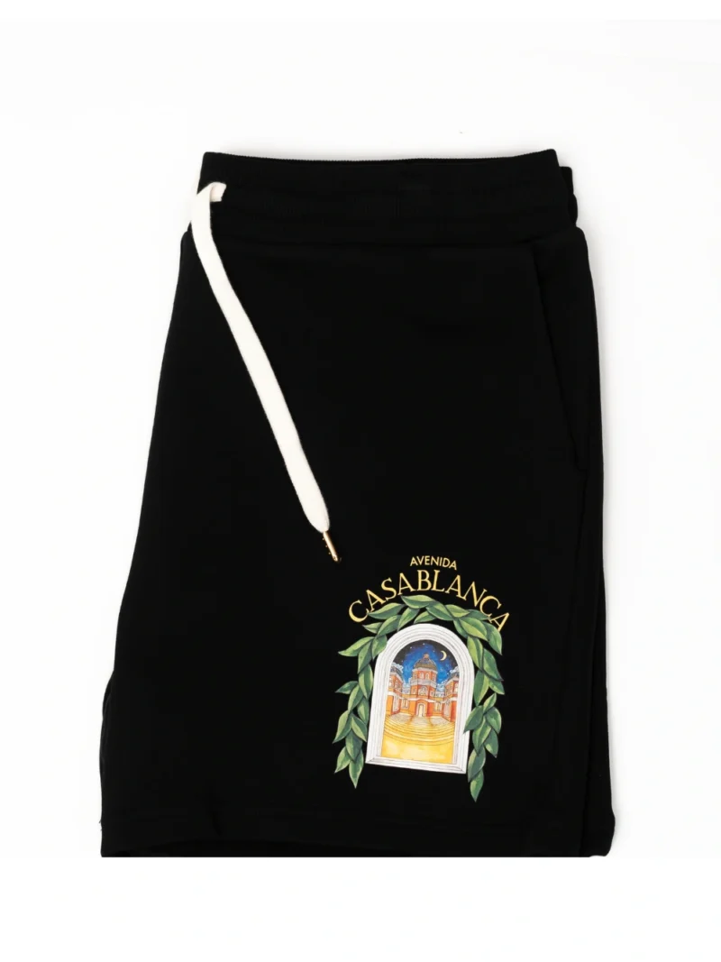 Casablanca Avenida Printed Sweatshort