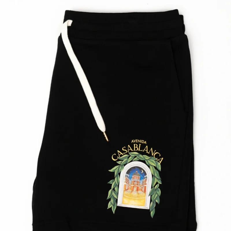 Casablanca Avenida Printed Sweatshort