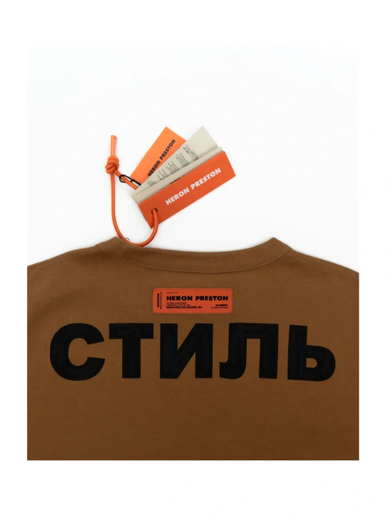 Heron Preston flaming skull T-shirt - Image 2