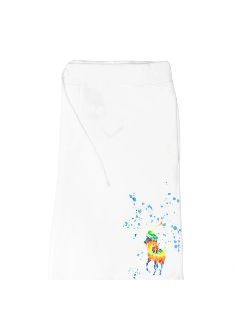 Ralph Lauren Pony Splatter Paint Shorts