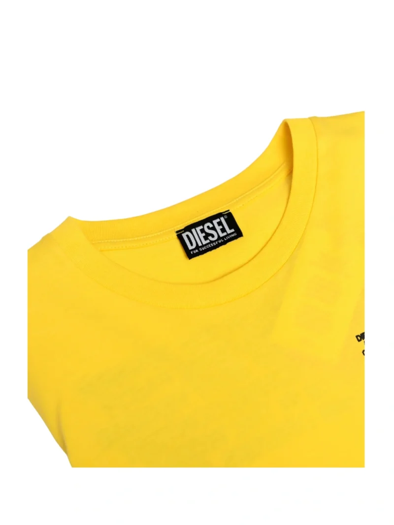 Diesel Holiday Logo Print Yellow - Image 2