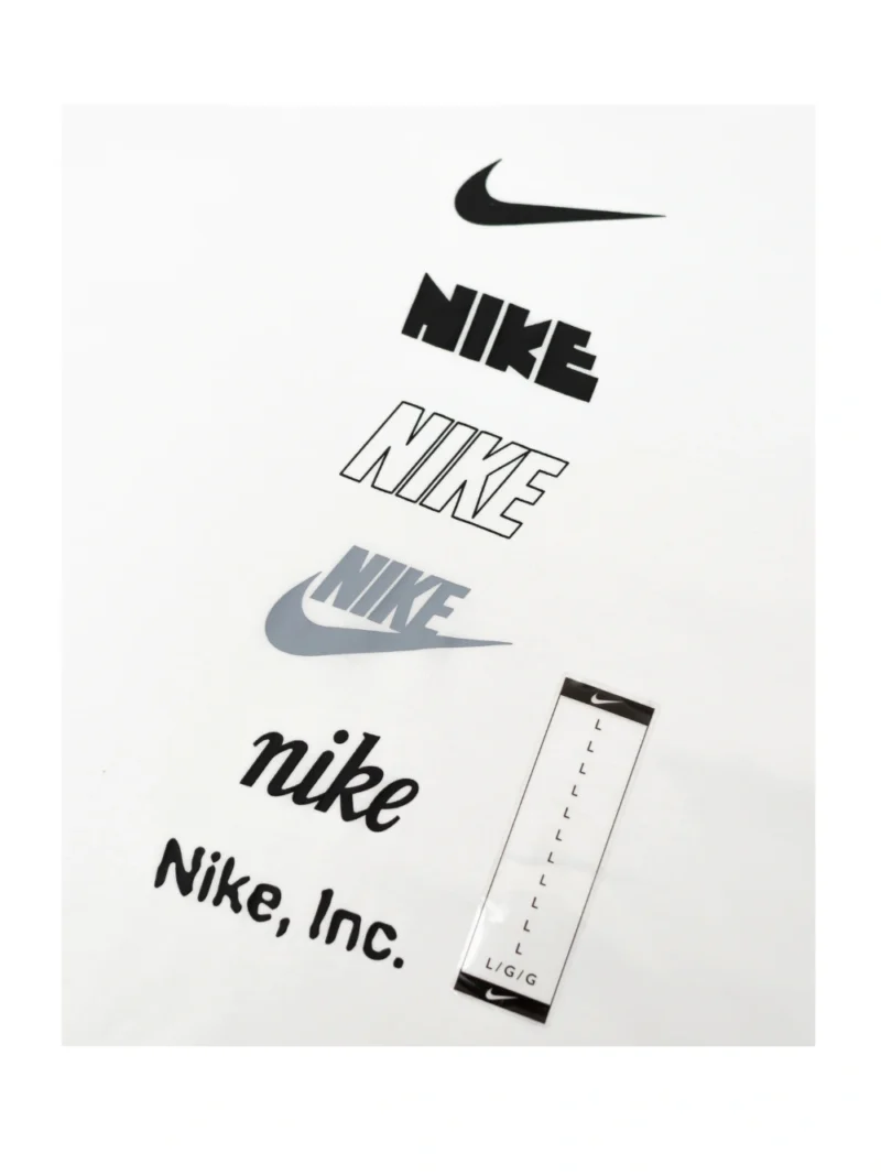 Nike Sportswear Center Multi Logo Tee White - Image 2