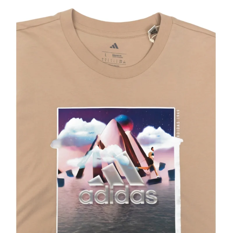 Adidas  Landscape Graphic T-Shirt
