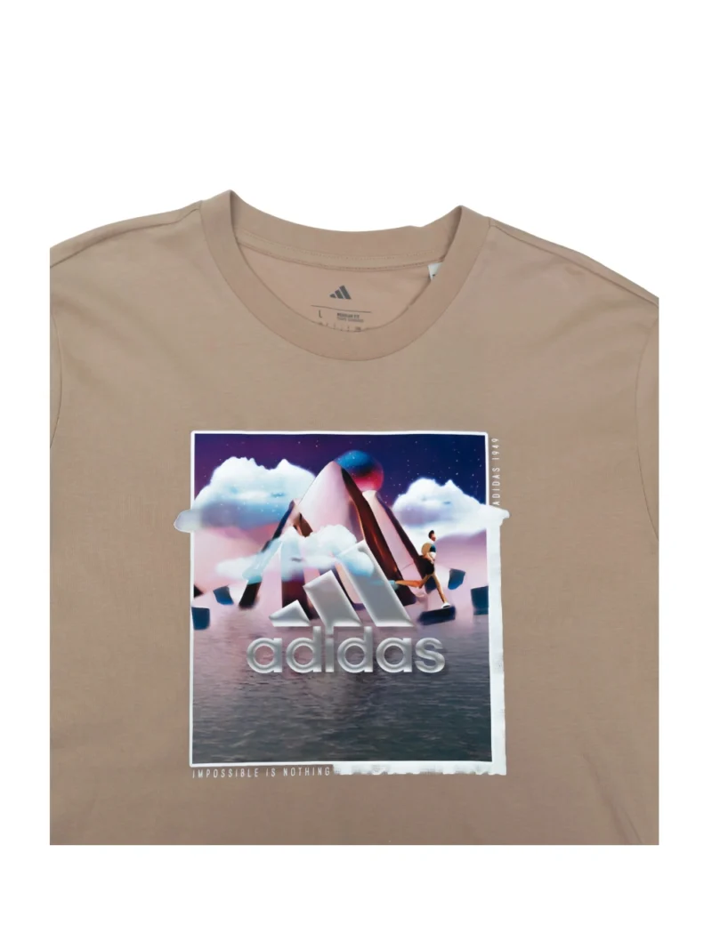 Adidas  Landscape Graphic T-Shirt - Image 4