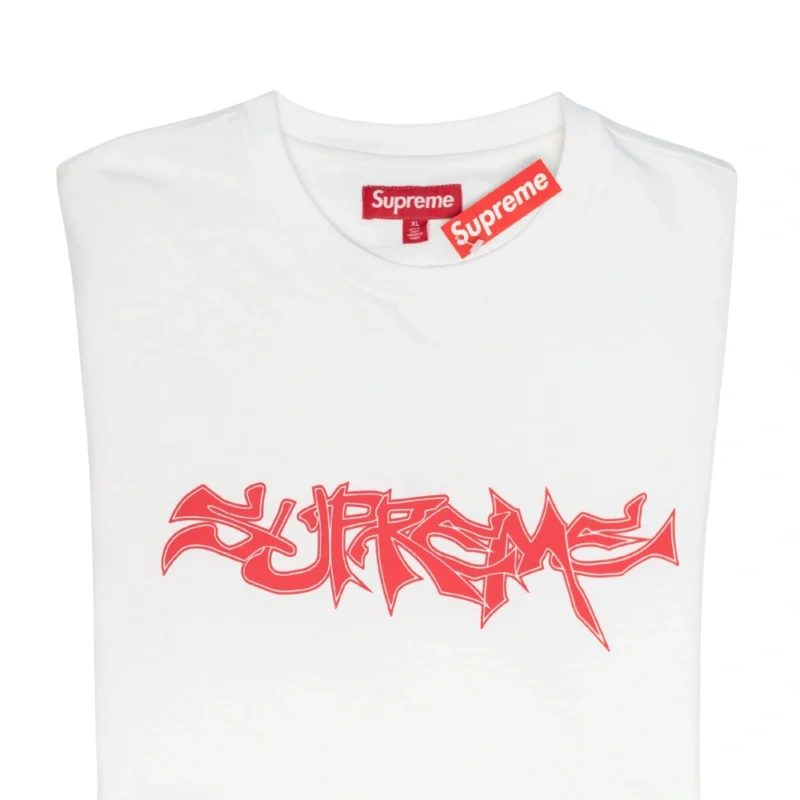 Supreme Mental F/S Top White