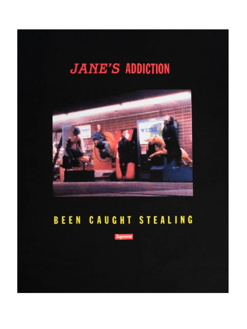 Supreme Jane’s Addiction Stealing Tee Black - Image 3