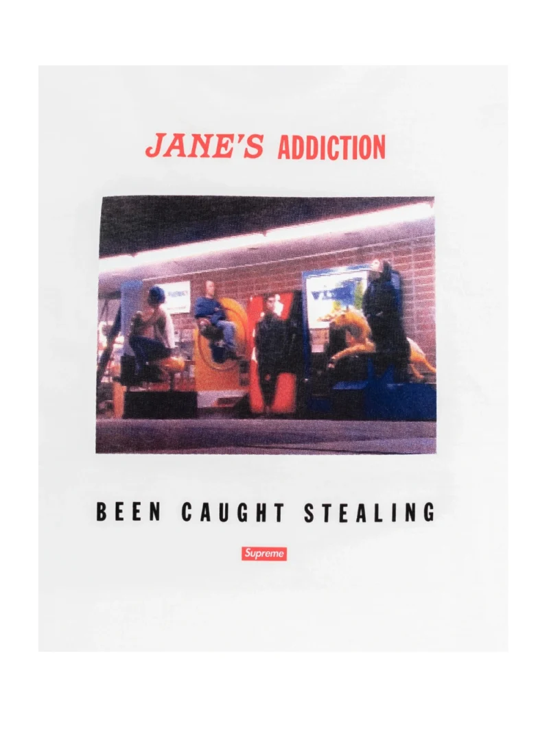 Supreme Jane’s Addiction Stealing Tee White - Image 3