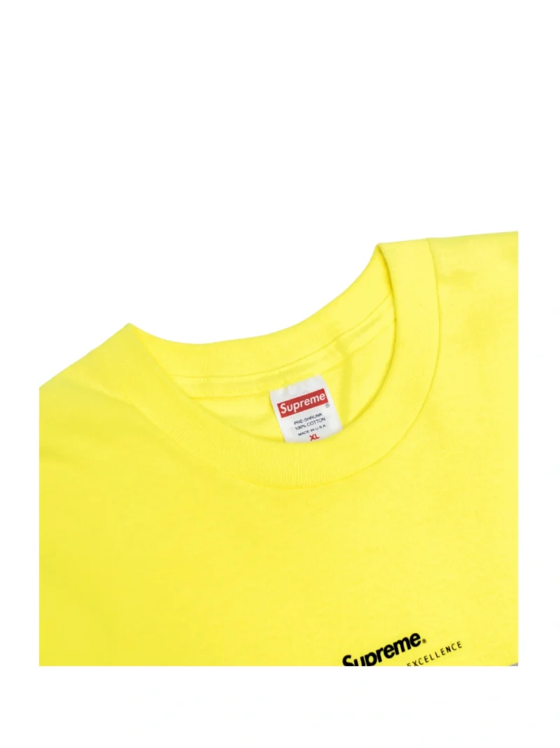 Supreme Standard Tee Fluorescent Yellow - Image 2