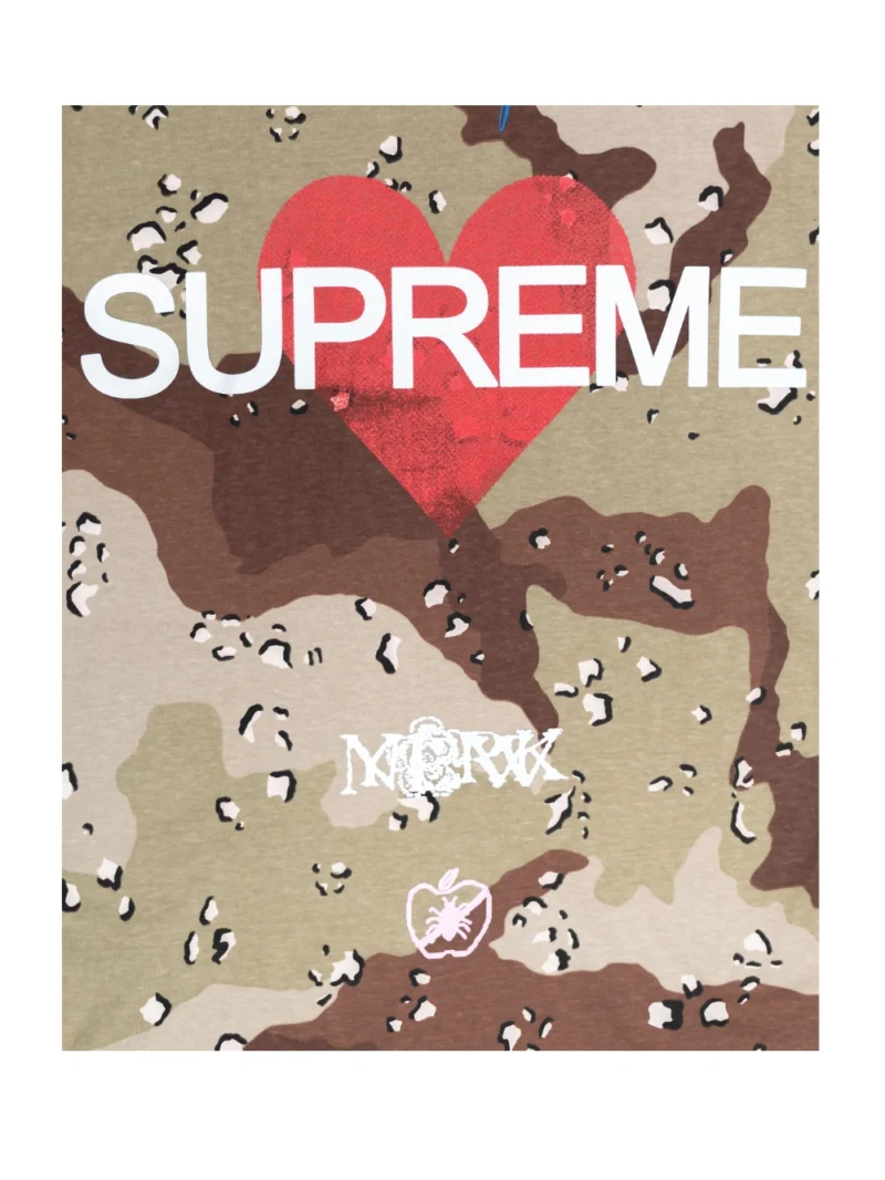 Supreme Announcing Tee Chocolate Chip Camo - Image 4