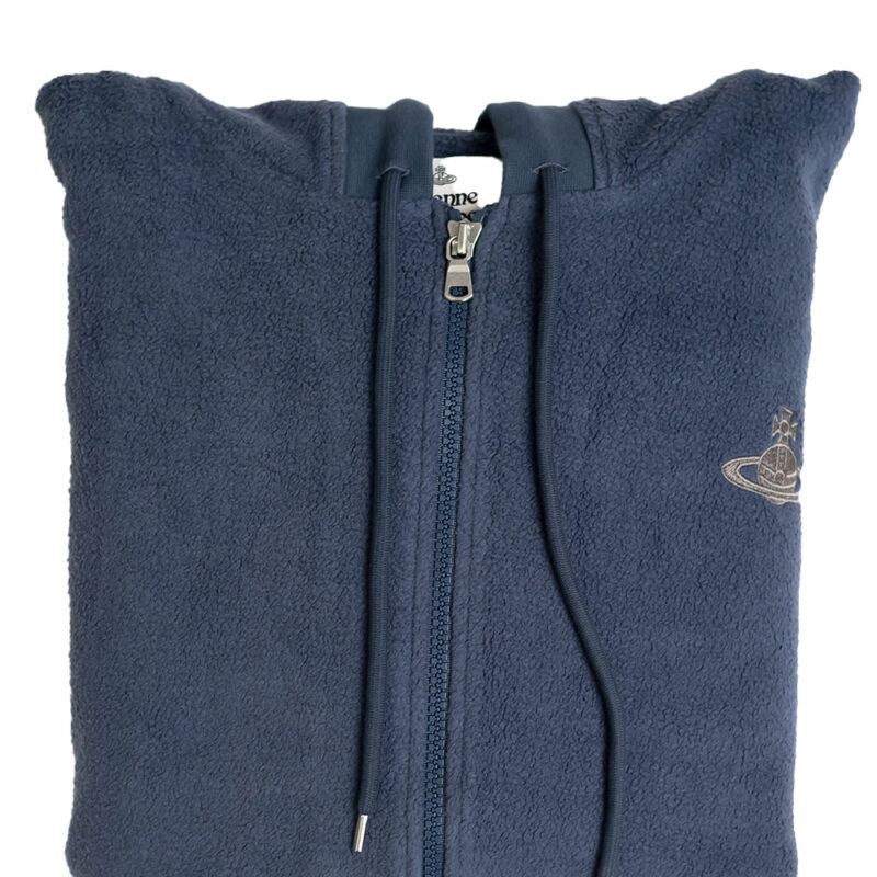 Vivienne Westwood Blue Embroidered Hoodie