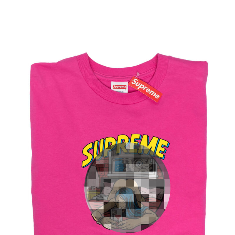 Supreme Bedroom Tee Fuchsia