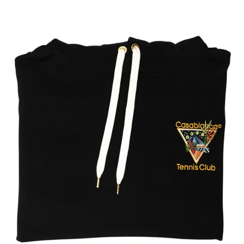 Tennis Club Icon Embroidered Hoodie