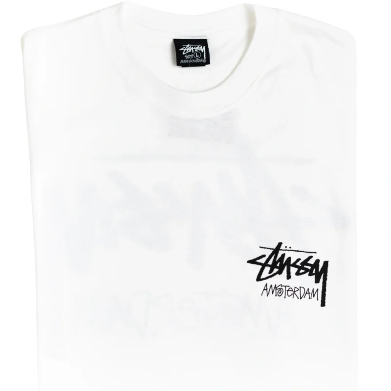 Stüssy Amsterdam Tee White