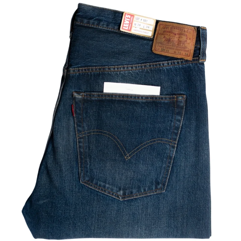 501 LVC Dark Blue Jeans