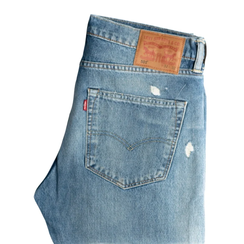 501 premium Destroyed jeans