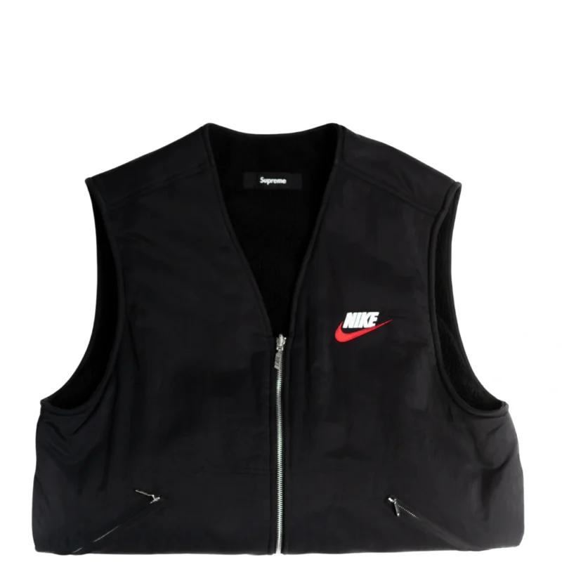 Reversible Nylon Sherpa Vest