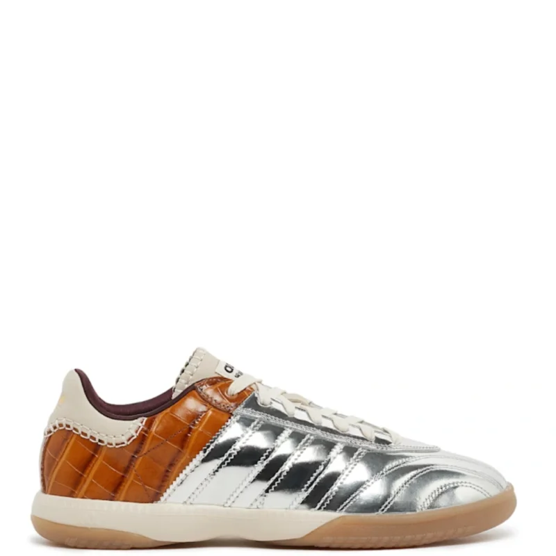 عکسAdidas Samba X Wales Bonner Millennium Silver Metallic Yellow Croc