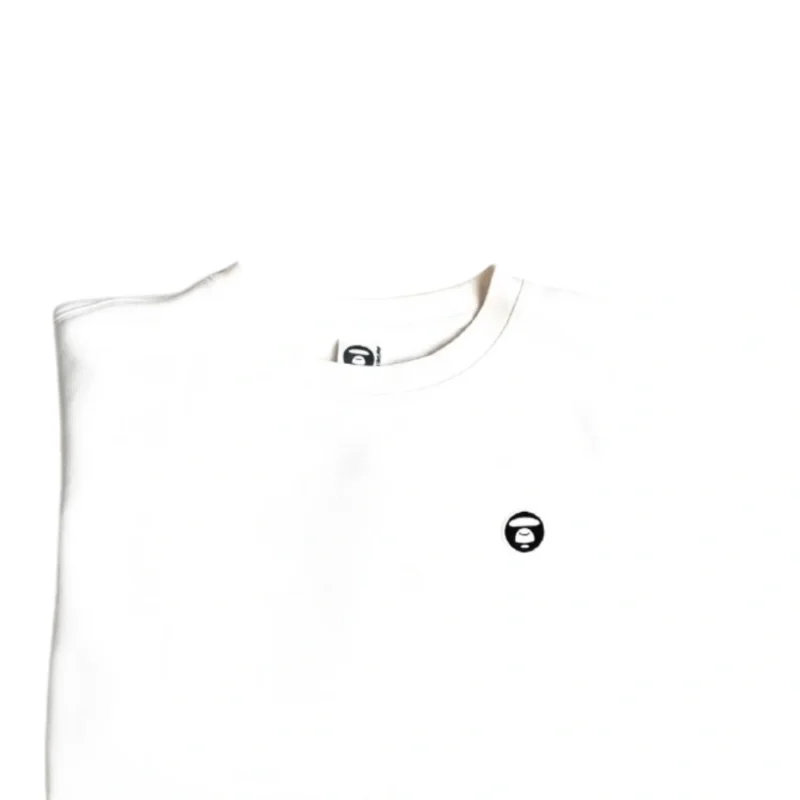 AAPE by *A Bathing Ape Sweatshirt mit logo White