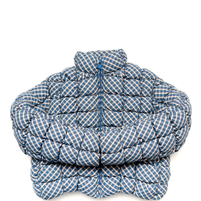 picture of Biscuit Quilt Plaid Coat