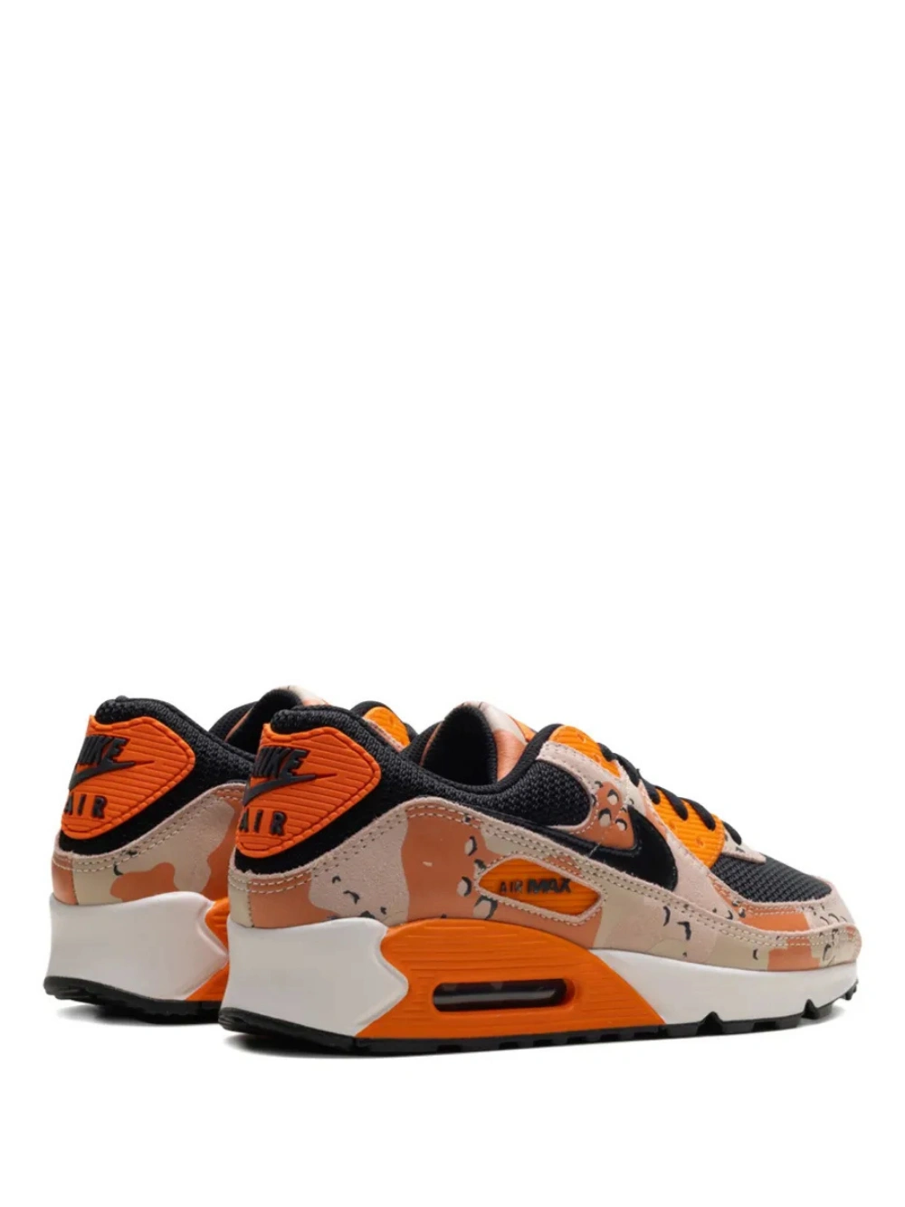 Air Max 90 Premium Bio Beige Safety Orange Camo - Image 3