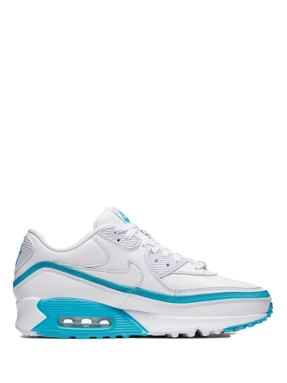Air Max 90 Undefeated White Blue Fury