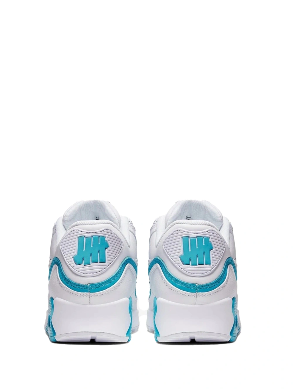 Air Max 90 Undefeated White Blue Fury - Image 3