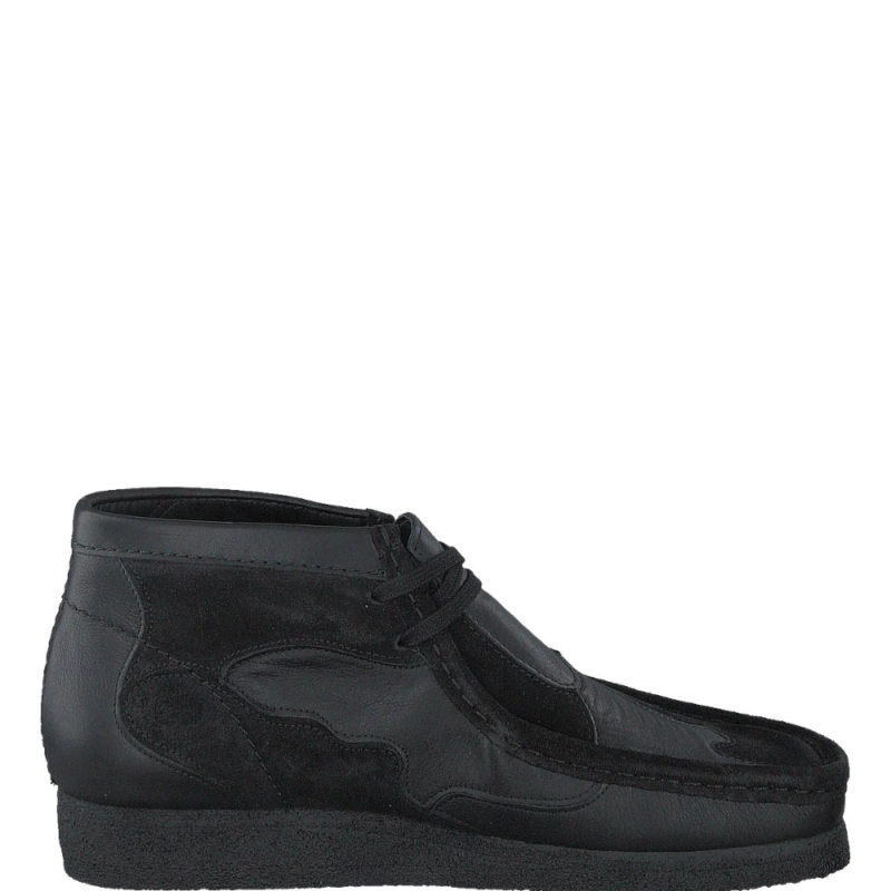 Wallabee Patch Black Combi