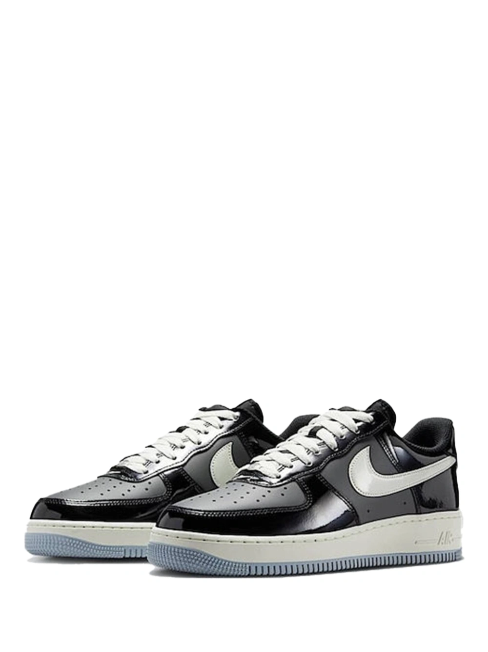 Air Force 1 Low Black Iron Grey Patent - Image 2