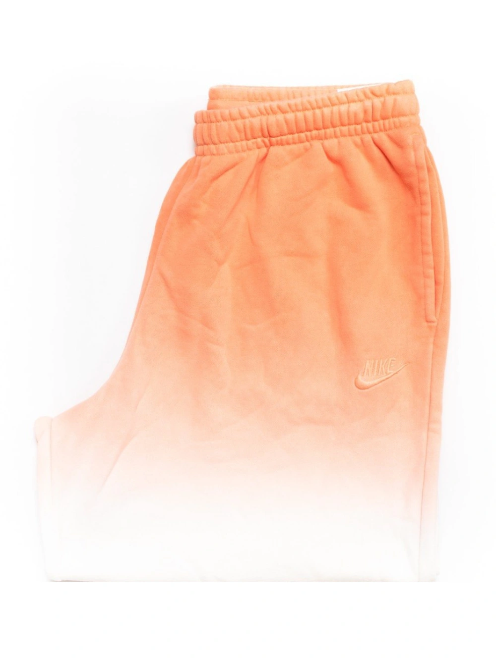 Phoenix Fleece dip-dye Short Peach White