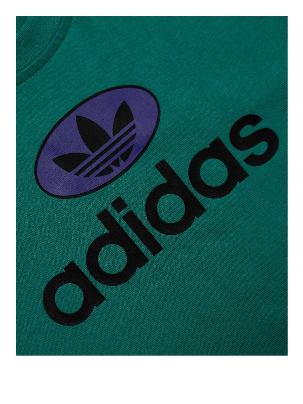 Originals Oval Logo T-shirt Green - Image 3