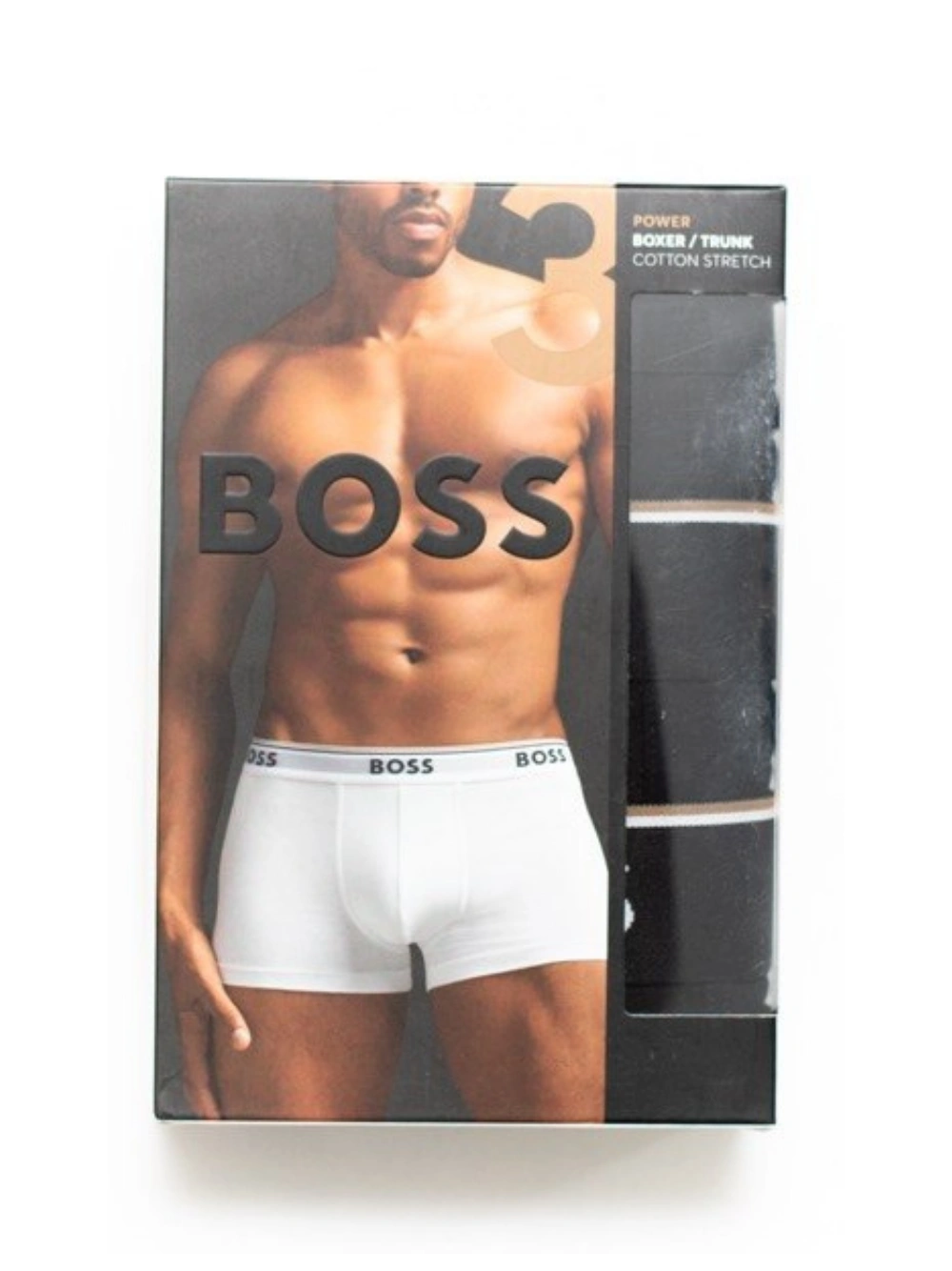 Men's Power Trunk 3-Pack Black