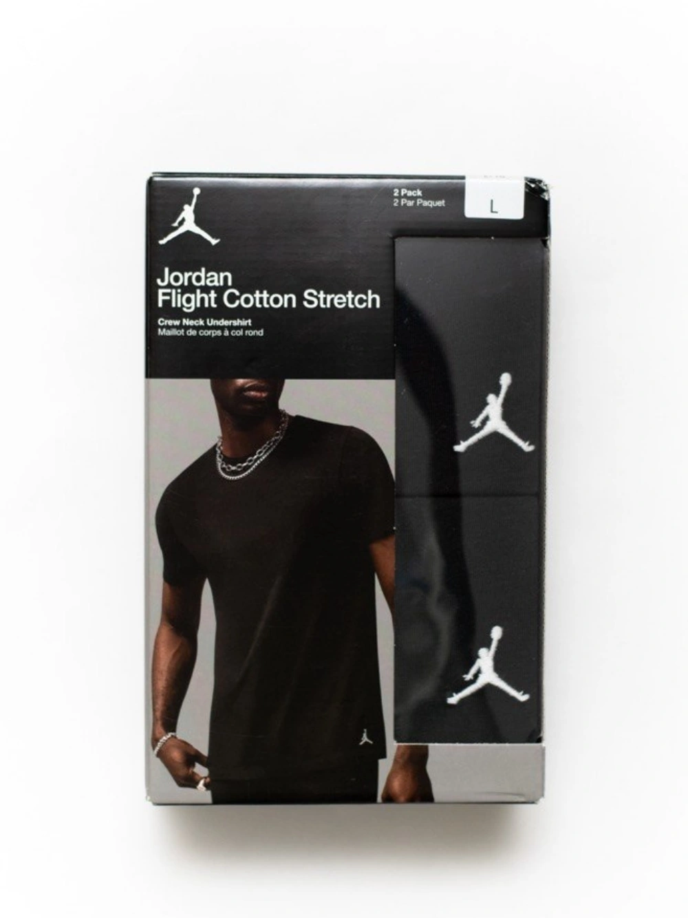 FLIGHT Base TEE 2 PACK - Basic T-shirt Black